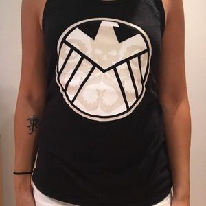 Marvel SHIELD/Hydra glow in the dark tank.